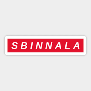 Sbinnala 2 - An Iconic F1 Meme Design! Sticker